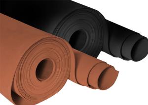 China PVC NBR Black Rubber Insulation Sheet Self Adhesive Waterproof wholesale