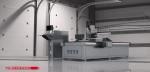 Aluminum Turbo-Vacuum 7.5kw Vacuum Pump High Precision CNC Engraving Cutting