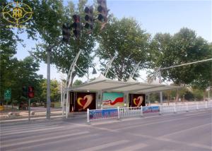 China Heat Resistant Car Parking Shade Q235 Steel Structure Environmental Recyclable wholesale