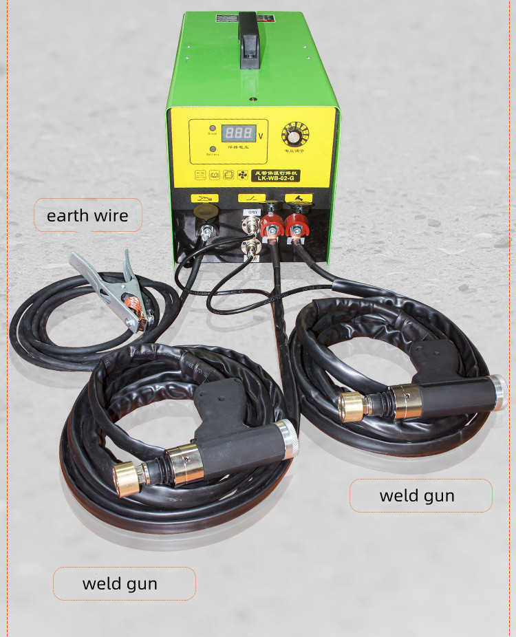 Air Duct Ventilator Weld Pin Capacitance Energy Storage Double Guns Welder
