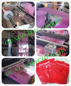 China PLC Automatic Non Woven Bag Making Machine For Non Woven Bag Handle Bag wholesale
