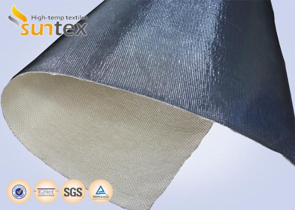 14 microns Aluminum Foil Fiberglass Cloth Fire Insulation Blanket Glass Fiber