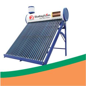 China OEM 50mm Insulation Copper Coil Solar Water Heater 6 People Solar Geyser wholesale