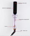 Daily Styling Electric Straightening Brush With Light Voltage For Natural Shiny