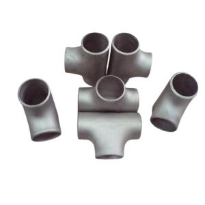 China Mill Titanium And Alloy Pipe Fittings Elbow Tee Cross High Strength Good Corrosion Resistance wholesale