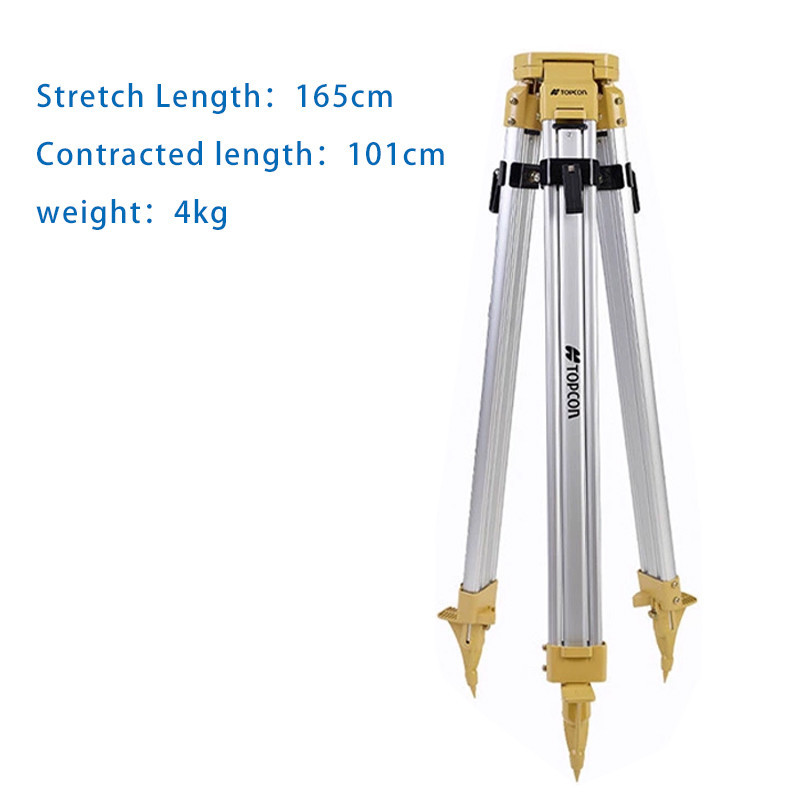 Wooden Tripod LEIcca GST20-9-FCT GEOMAX TOP CON Aluminum Alloy Solid Total Station Surveying and Surveying Bracket