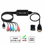 1080P 60Hz Audio Video Converter Component RCA RGB YPbPr To HDMI