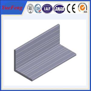 China High quality Aluminum angle with ISO9001:2008 certificate wholesale