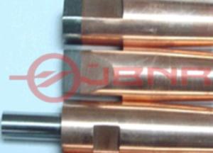 China High Density Tungsten Faced Electrode , Low Vapor Pressure Spot Welding Electrode wholesale