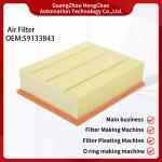 Automotive Air Filter Manufacturing Machines Manufacturing OEM 59133843 Air