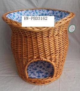 China Willow Pet baskets, dog house on sale