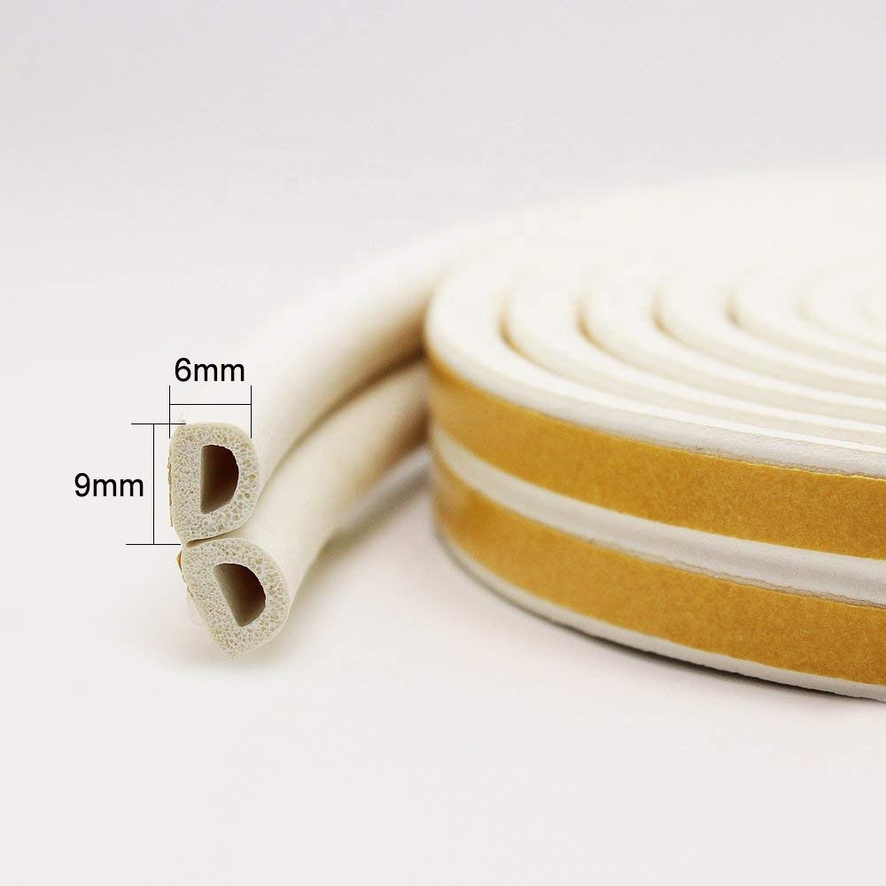 Customer's Request EPDM Rubber Seal Strips for Sliding Door Cutting Service Provided