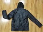 Plus Size Quilted Leather Biker Jacket Cropped Padded Leather Jacket