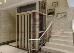 China Indoors Machine Small Home Elevator Lift Villa 400kg With Luxury Cabin wholesale