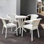 Garden Set Outdoor Synthetic Rattan Furniture for Patio Balcony Cafe Party