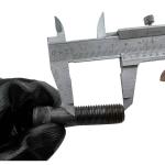 Hardness HRC52-58 Track Bolts And Nuts Crawler Excavator Parts rustproof
