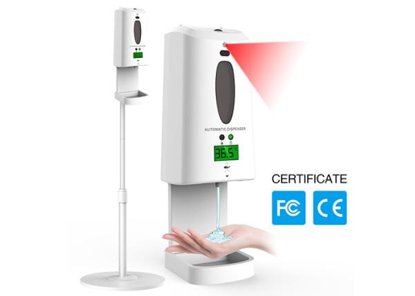 Automatic Temperature Scanner Alcohol Spary Touchless Hand Sanitizer Dispenser