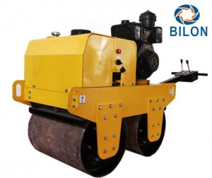 China 70HZ 8HP Double Drum Vibratory Road Roller Travel Speed 0-4km/H wholesale