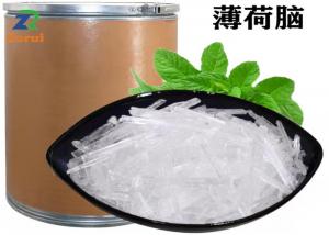 China Menthol Crystal Peppermint Camphor 2216-51-5 99% Peppermint Extract CAS 89-78-1 wholesale