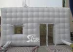 outdoor party or events white inflatable cube tent with removable windows N