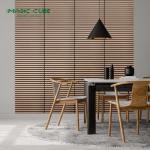 Polyester Thickness 9mm/12mm 2400*600*21 mm Acoustic Ceiling Panels for Sound