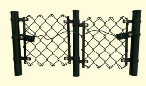 China Galvanized PVC Coated 6ft High Chain Link Fence Rustproof Diamond Hole wholesale
