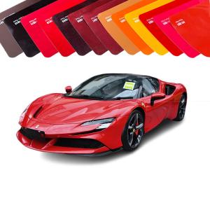 China High Gloss Red TPU PPF Self Healing Car Wrap Film UV Protection wholesale