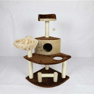 China Customized Color Cat Climbing Frame Helps Keep Cat From Damaging Carpets / Furniture wholesale