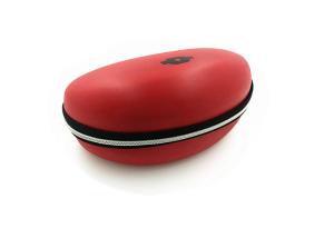 China Big Size Red PU Glasses Holder Eva Hard Case For Sunglasses / Eyewear wholesale