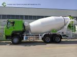 New HOWO Left Hand Driving 12 Cubic Concrete Mixer Truck For Sale