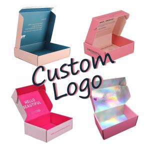 China UV Coating Picture Shipping Box Fashion Gift Box Custom Logo wholesale