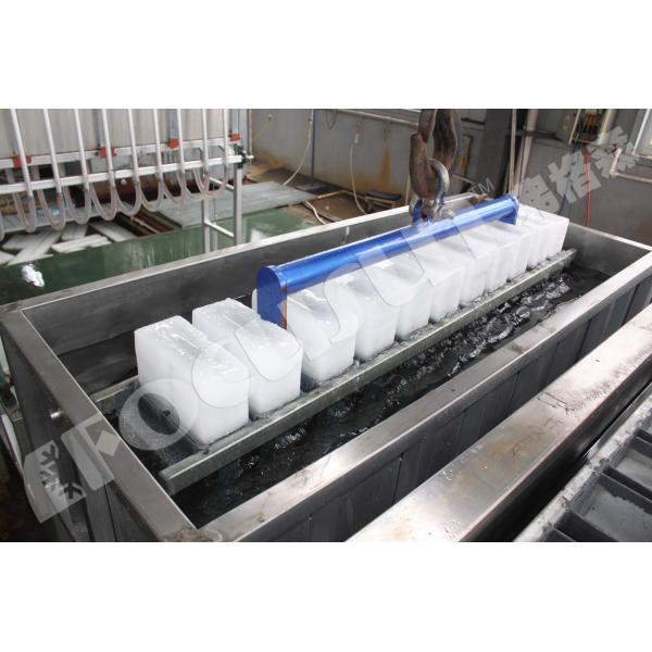 Energy-saving Stainless Steel Brine System Block Ice Machine with R404a Refrigerant