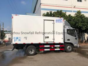 China Insulated Fiberglass Skin Refrigerated Truck Box Reefer Truck Body Custom Design wholesale