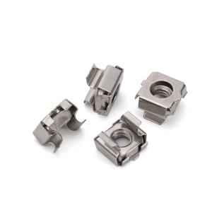 China JIS Standard Polished Finish Square Cage Nut Metric Measurement System Stainless Steel 304 316 for Industrial Applications wholesale