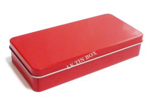 China Preminum Rectangular Shaped Printed Chocolate Wedding Gift Tin Box wholesale