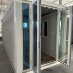 20ft 40ft Expandable Container House Luxury Living with Galvanized Sheet Glass