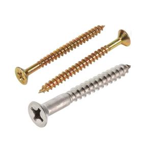 China Inch Cross Recessed Countersunk Head Wood Screws wholesale