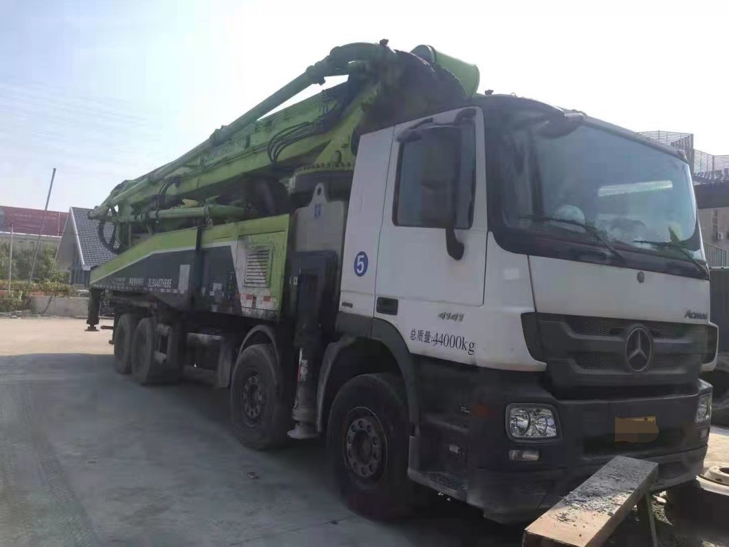 Second Hand Construction Machinery Zoomlion 63 Meter Concrete Pump Truck