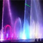 Charming Lamps Round Dancing Musical Fountain 380V 220V 50HZ