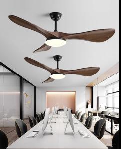 China American Retro Solid Wood 42 Inch 3 Blade Ceiling Fan With High Wind Power wholesale