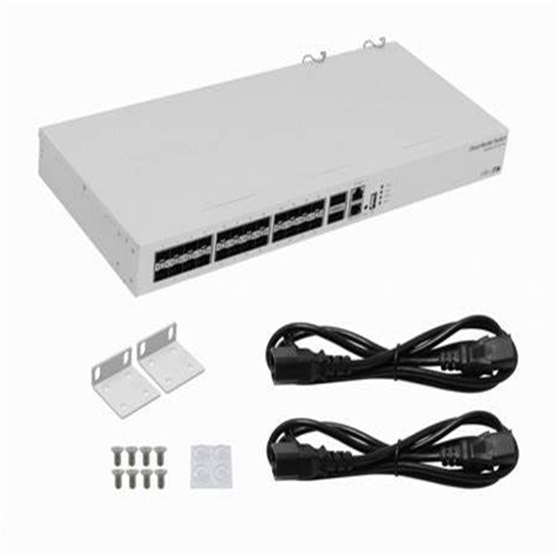 Original CRS326-24S 2Q RM PoE Cloud Router Switch Full-Duplex Half-Duplex Communication Mode with SNMP and QoS Functions