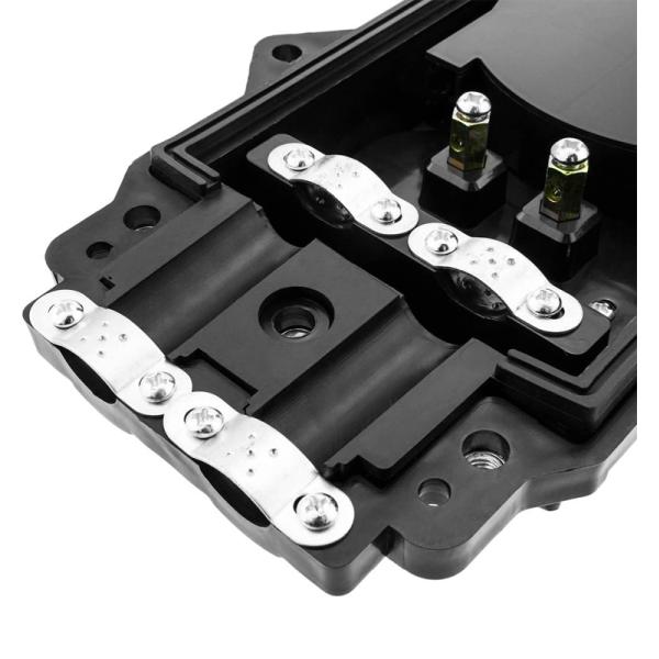 288 Core Optical Fiber Splice Closure Fiber ABS Case 24F 12F
