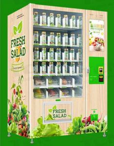 China Automatic Elevator Vending Machine salad and fruit vending machine on sale