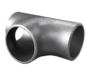 China DIN2617 Galvanized STD Carbon Steel Pipe Tee Fitting Pure Seamless wholesale