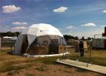 Waterproof Roof Fabric Sphere Geodesic Dome Tent 50 People Fireproof Outdoor