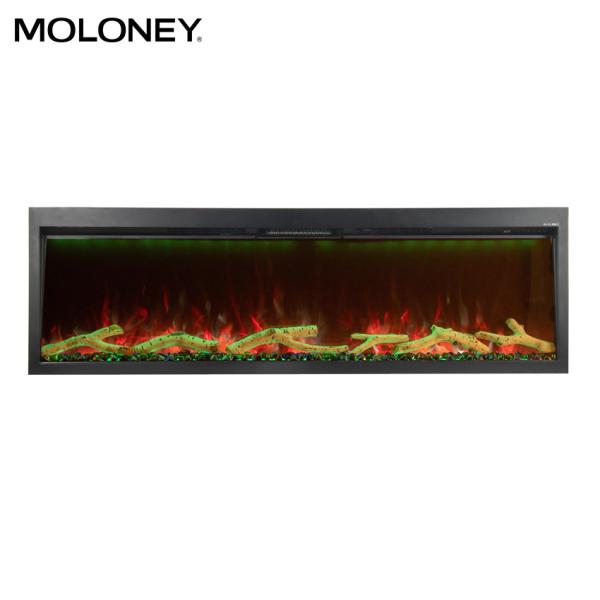 1000mm Electric Heating Different Flame Colors Freestanding Fireplace, Log