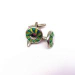 Different Styles Unique Mens Cufflinks , Metal Plated Gold Silver Novelty