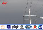 35ft 40ft 45ft Street Lamp Pole , Galvanized Steel Pole