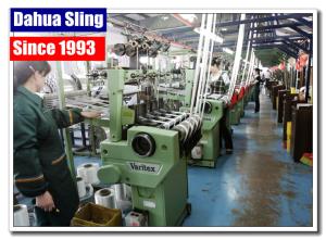 China Lightweight Polyester Lifting Slings Safety Protection Sleeve Attached wholesale