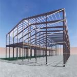 Hot Rolled ASTM A36 Light Steel Structure Building High Strength Metal